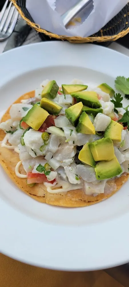 Ceviche Tostada